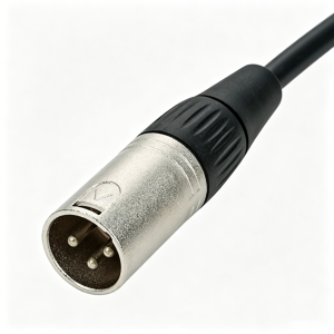 3-pin XLR male output connector